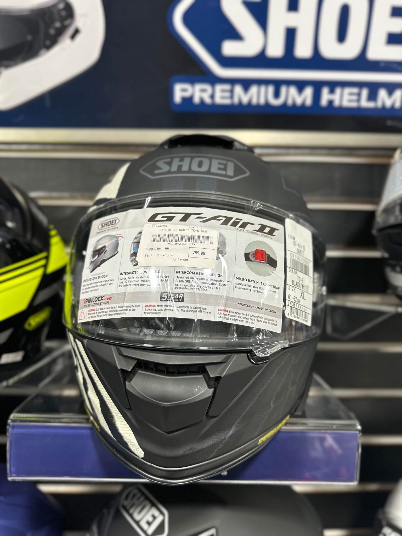 SHOEI GT-AIR II Qubit TC-5 XLG - Golf Club Heads - Clarksburg