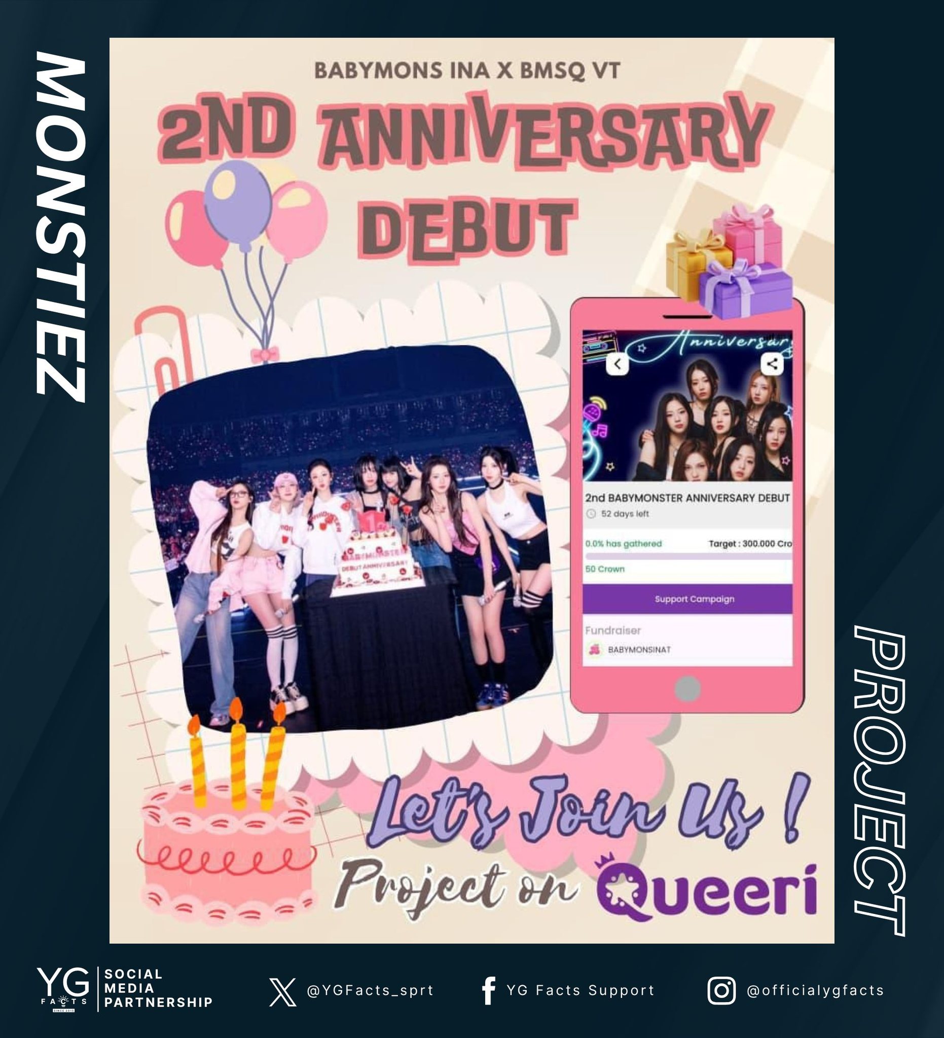 🎀BABYMONSTER 2ND ANNIVERSARY🎀 Calling all Monstiez! 📢 To