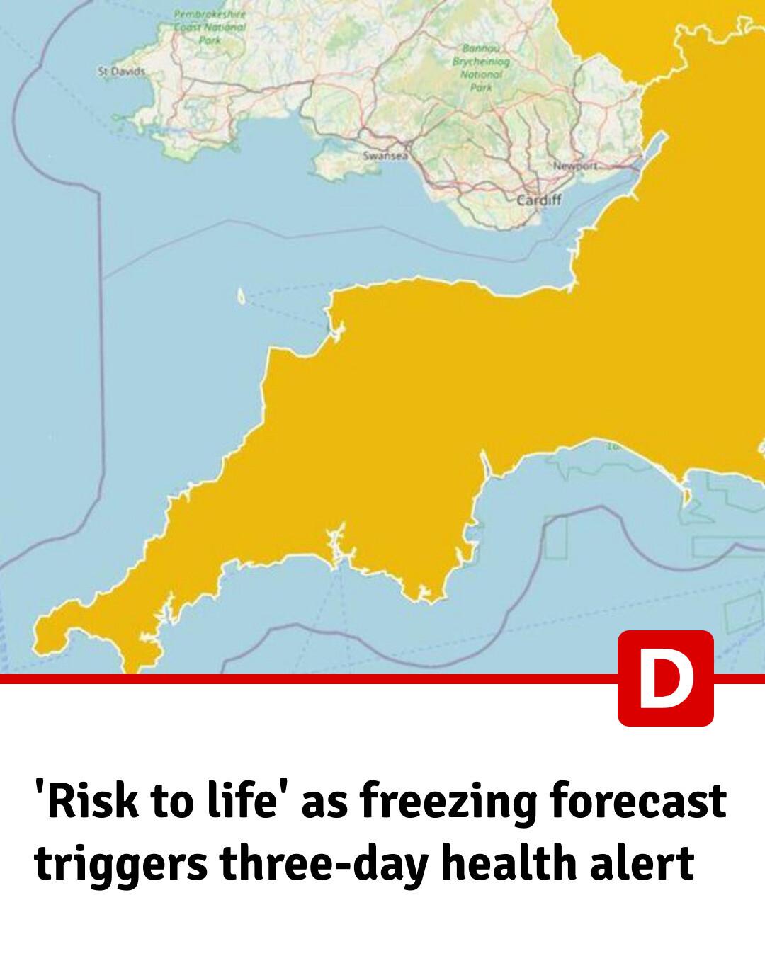 Devon Live - The warning has been issued by the UK Health... | Facebook