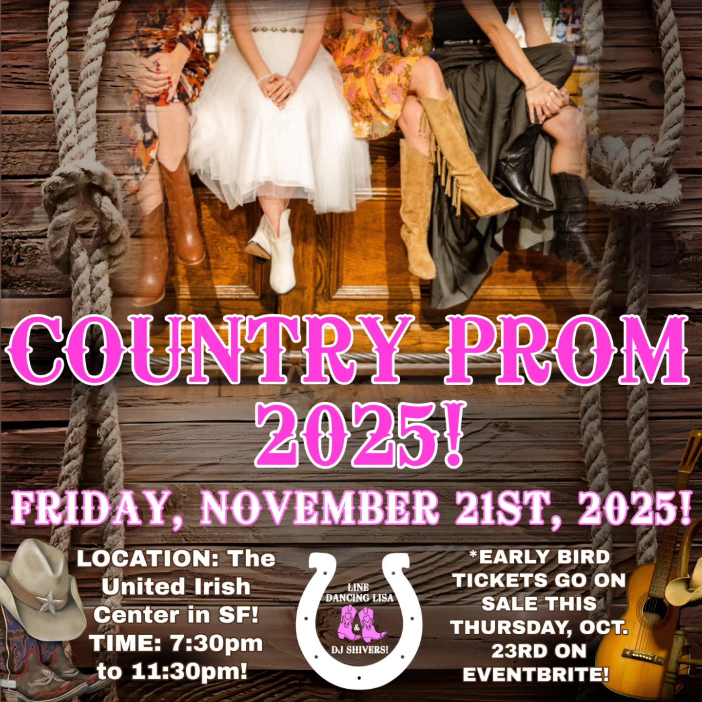 Country Prom Night at The Irish Center... - Line Dancing Lisa | Facebook
