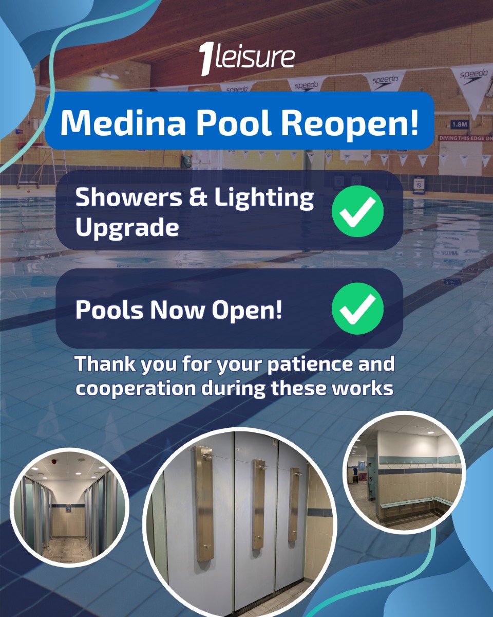 1Leisure - 🚨 Pools Reopening at 1Leisure Medina We’re pleased to ...