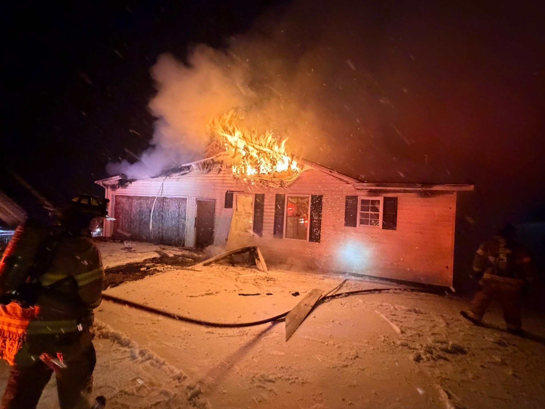 WDBJ7 - Five people are displaced after a house fire in... | Facebook