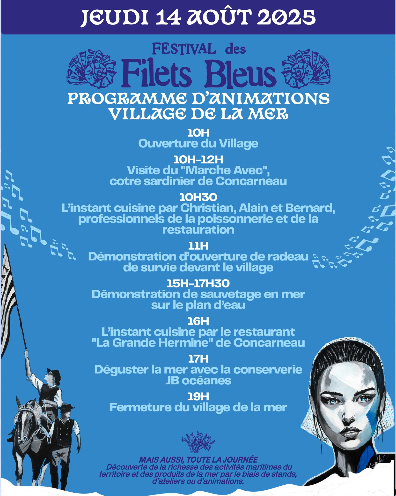 Festival des Filets Bleus - Fête de Bretagne - Concarneau added a new ...