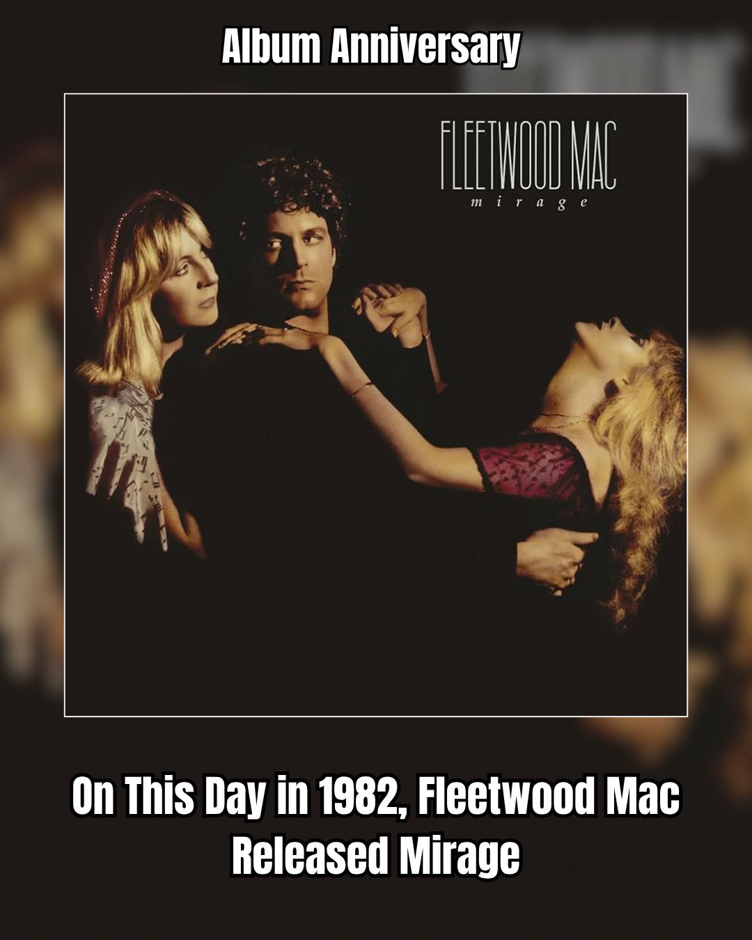 On this day in 1982, #FleetwoodMac released their thirteenth