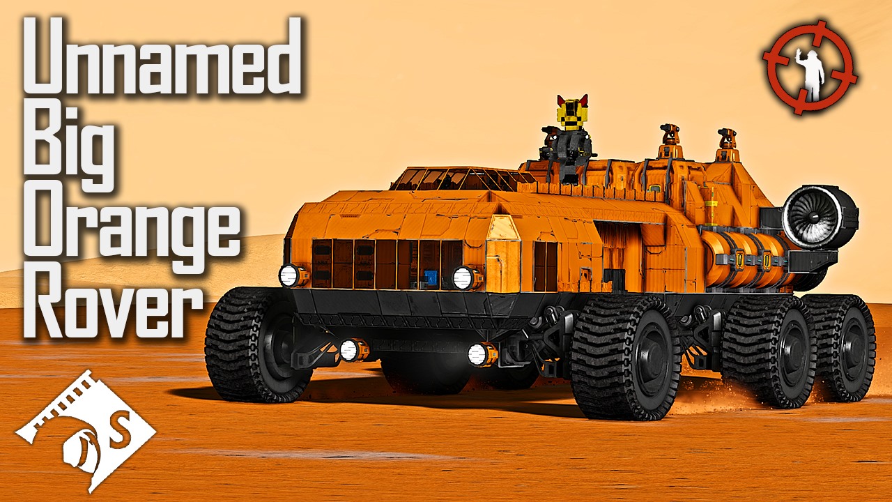 Space Engineers - Unnamed Big Orange Rover by Splitsie https ...