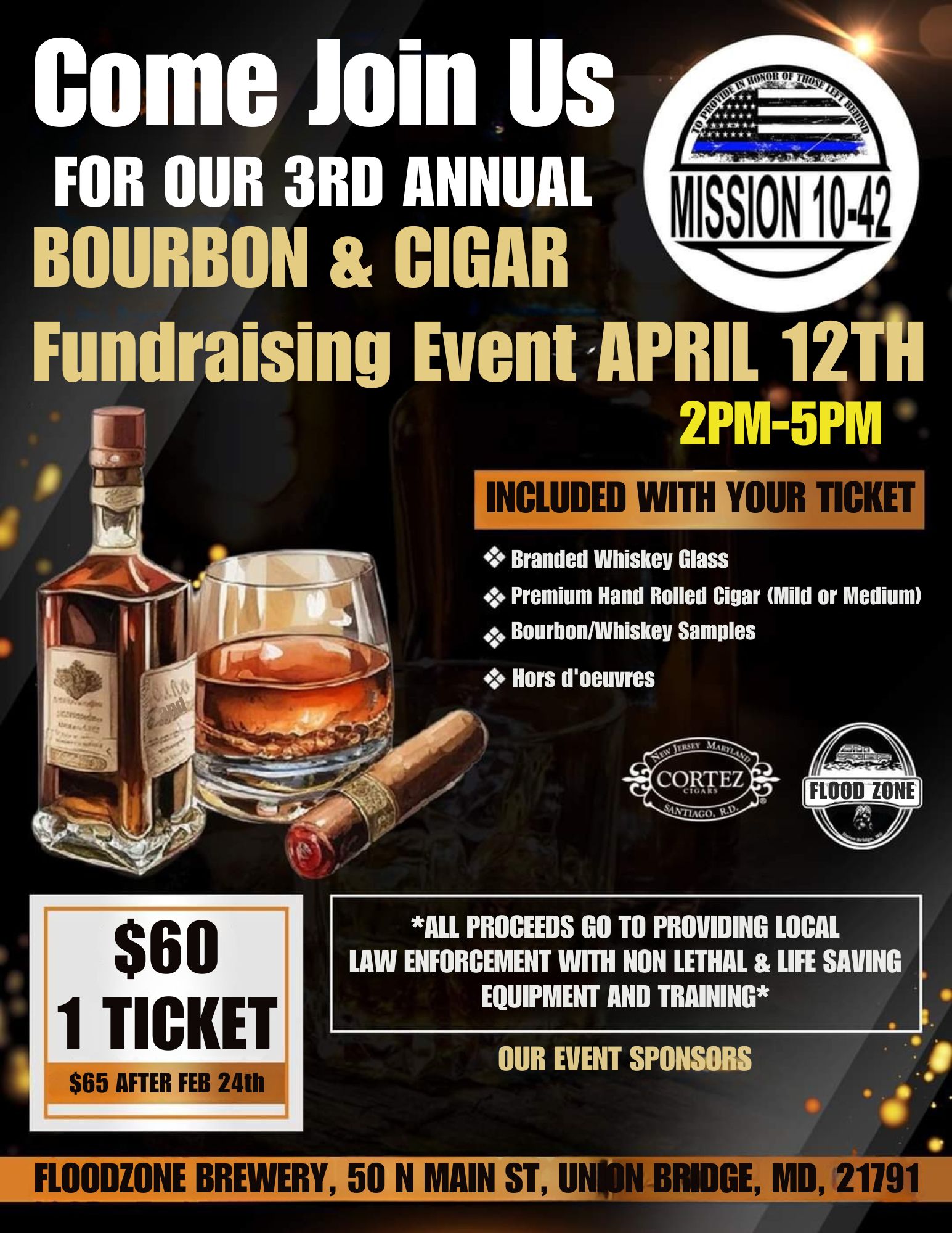 3rd Annual Bourbon and Cigars