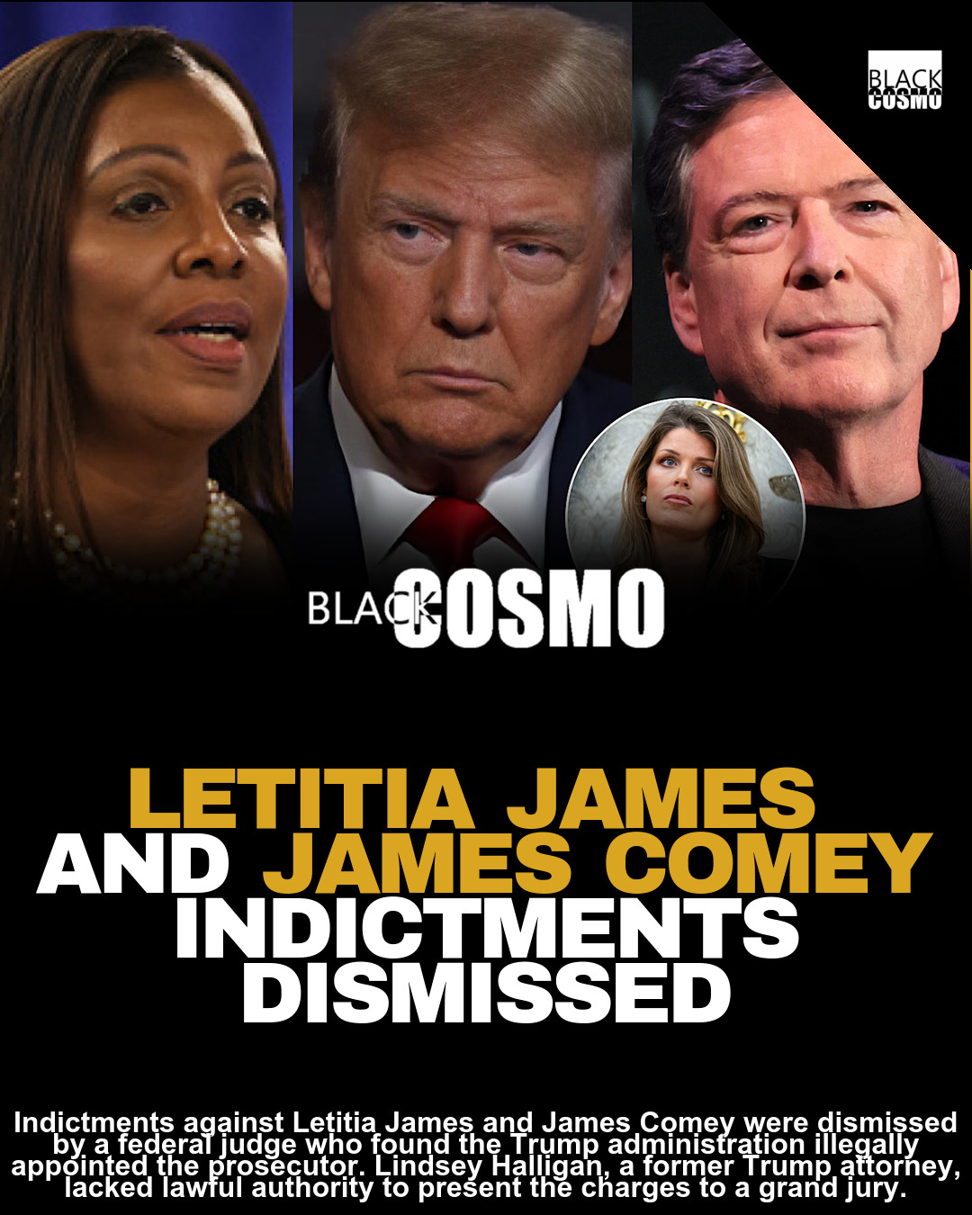Black - Federal Judge Dismisses Indictments Against NY Attorney General ...