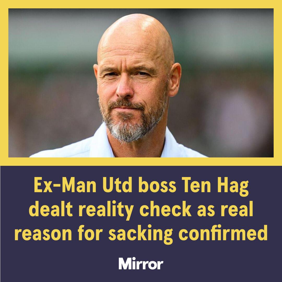 Mirror Football - Erik ten Hag lasted just three games in... | Facebook