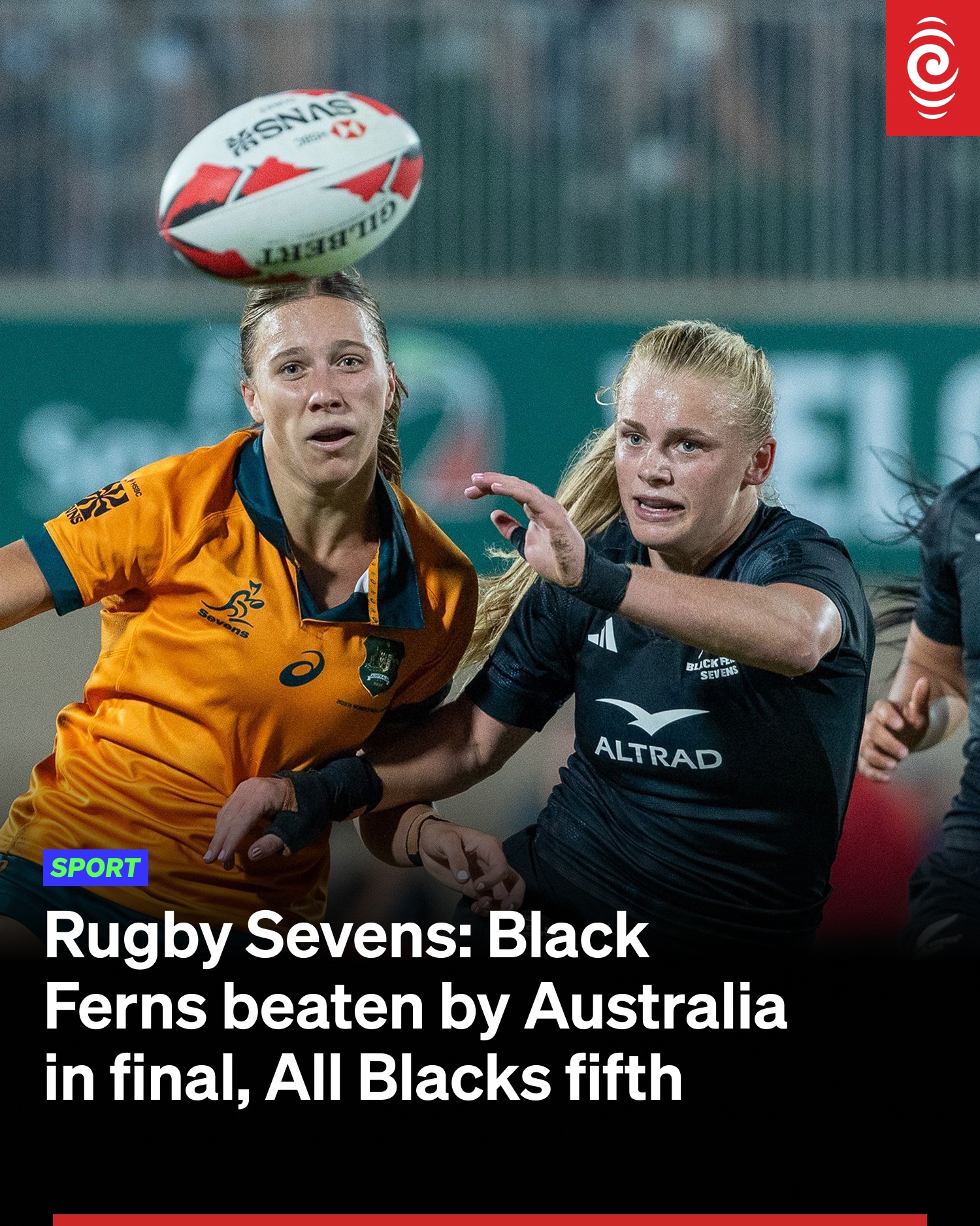 RNZ - The Black Ferns Sevens have been crushed by... | Facebook