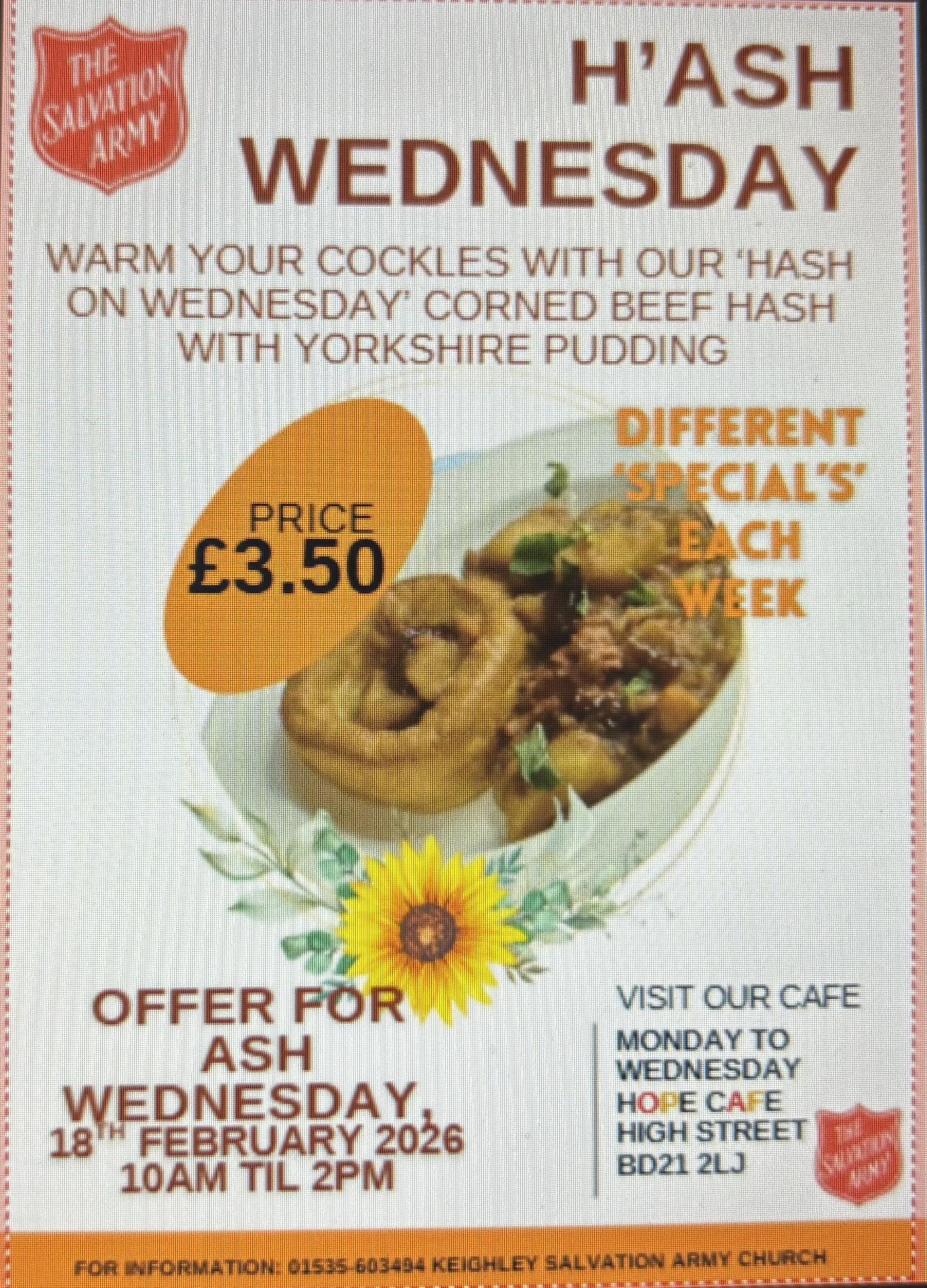 Keighley Salvation Army added a... - Keighley Salvation Army