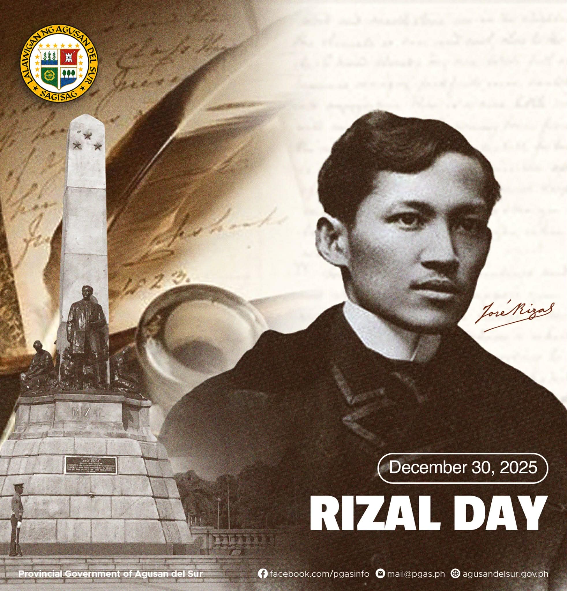 Provincial - Honoring our National Hero, Dr. José P. Rizal. December 30 ...