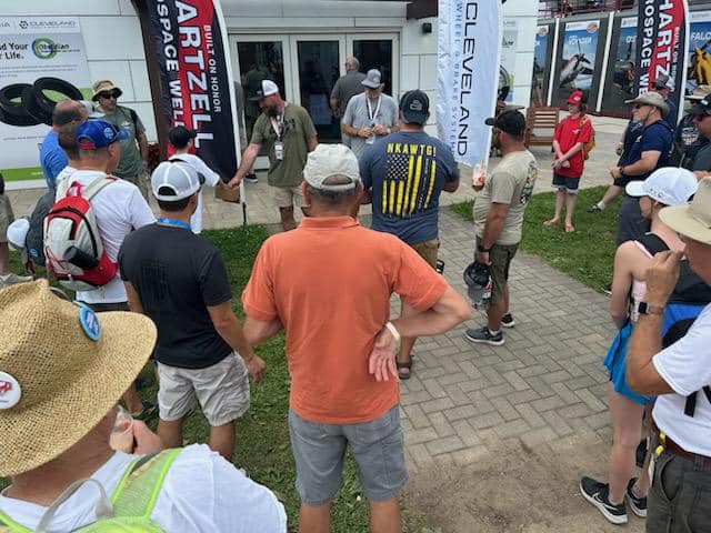Hartzell - Look who stopped by! Jason from Rebuild Rescue swung through ...