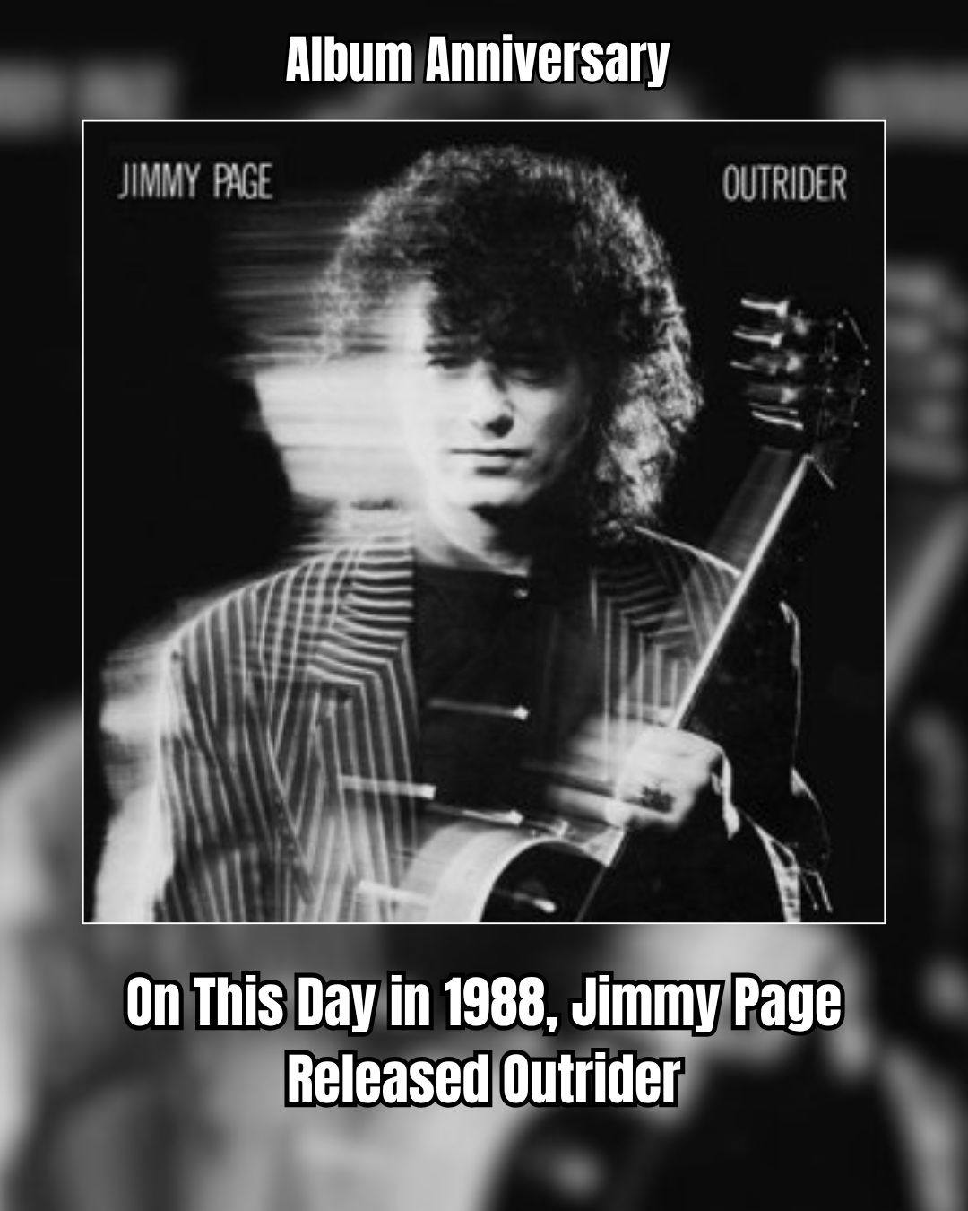 On This Day in 1988, Jimmy Page Released Outrider ⠀ On June 19