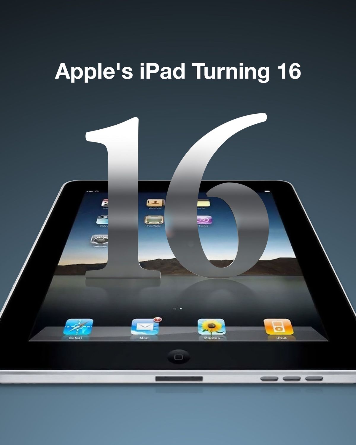 Apple's iPad Turns 16 Today: Apple CEO Steve Jobs unveiled the