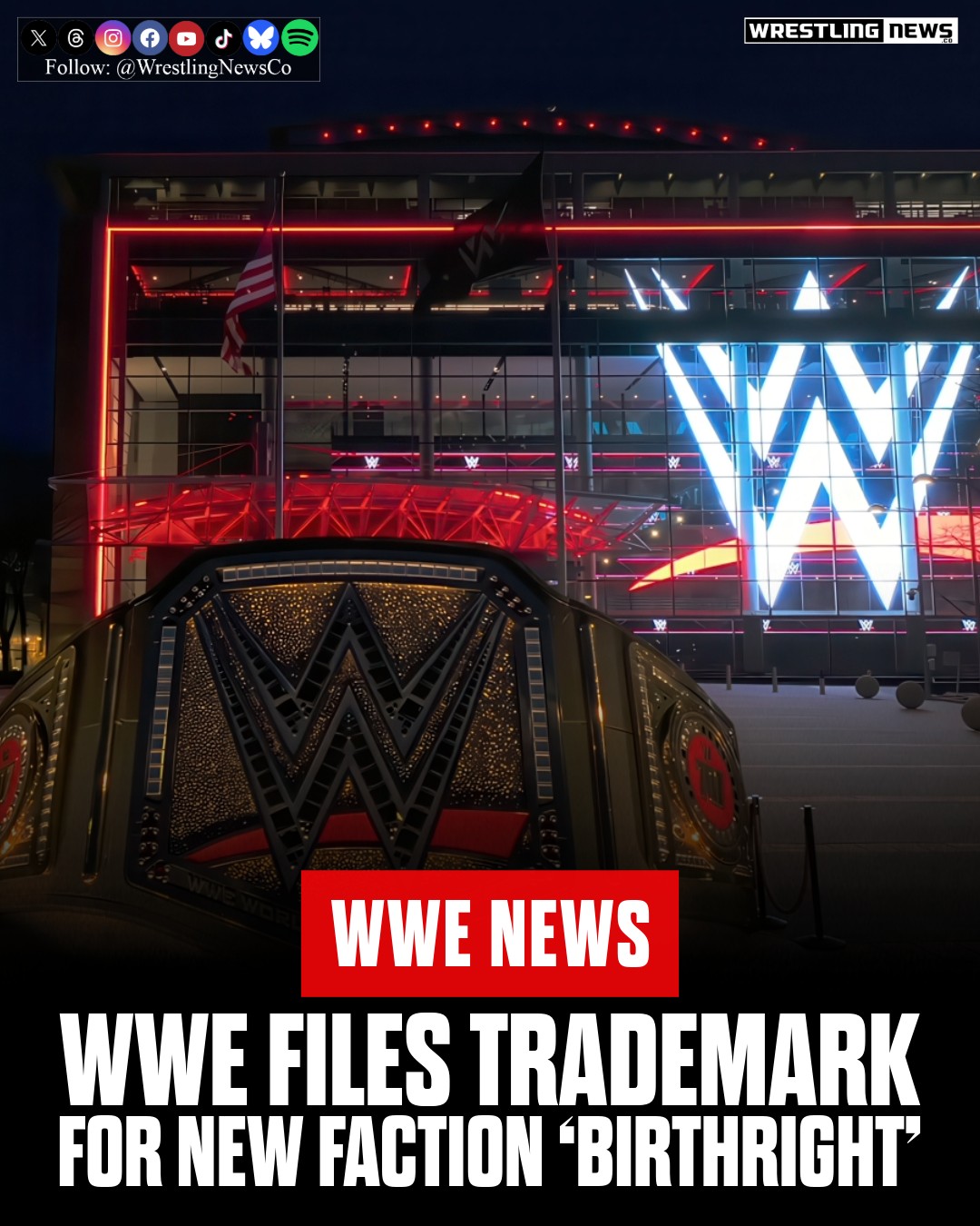 Wrestling - WWE Files Trademark For New Faction ‘Birthright’ https ...