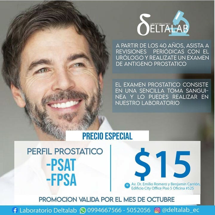 Deltalab laboratorio - El examen prostático consiste en una sencilla ...