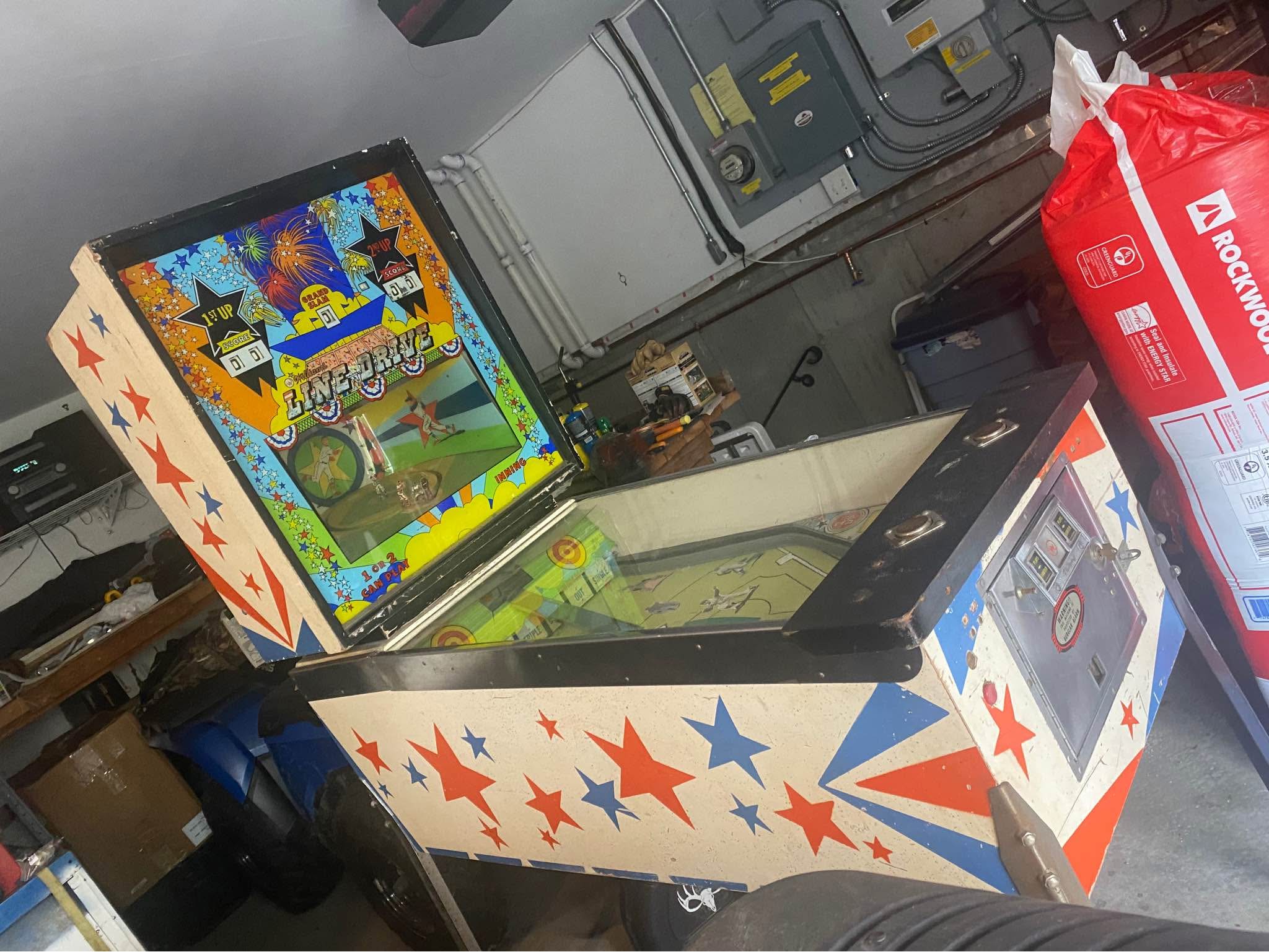 Line drive pinball machine - Outdoor Toys - Holtsville, New York ...