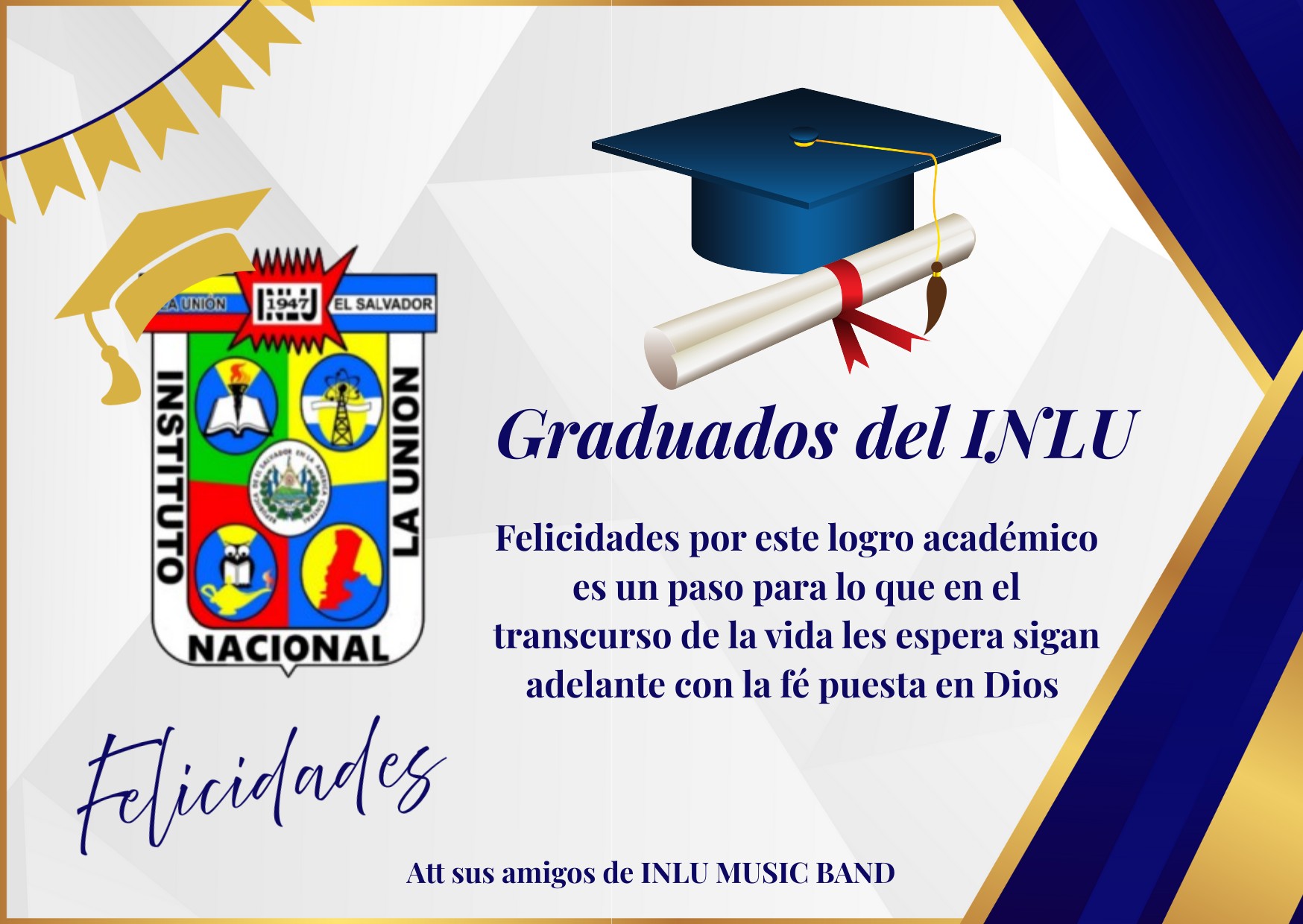 INLU - Hoy celebramos con gran orgullo a los graduados del Instituto ...