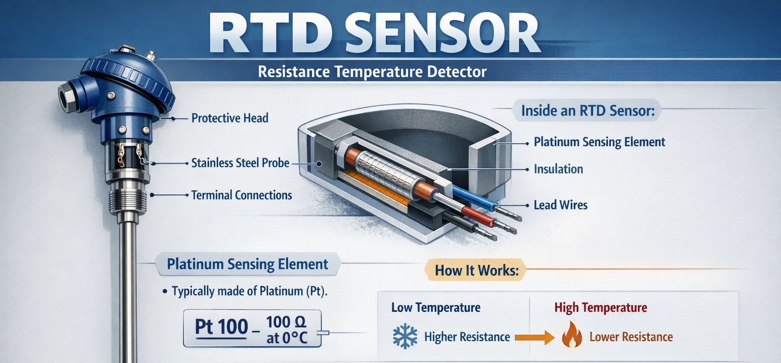 Power - RTD Sensor Resistance Temperature Detector. | Facebook