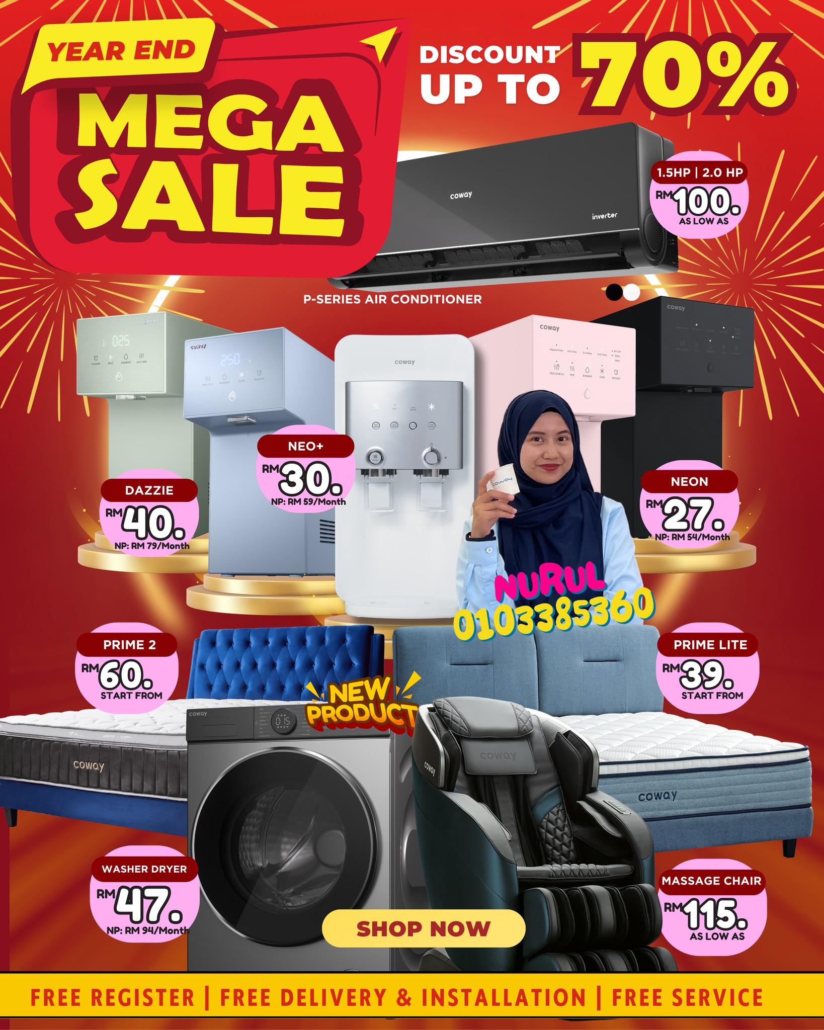 https://wa.me/60... - Coway Cyberjaya Authorized Agent - Nurul | Facebook