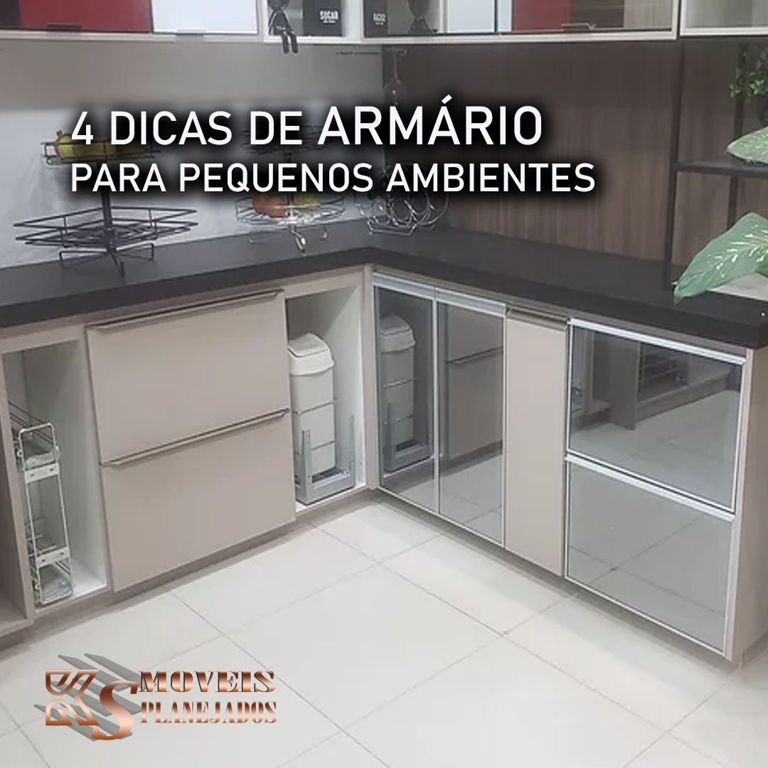 Ksmoveisplanejadosmg - 💥4 dicas de armários para pequenos ambientes. 1 ...
