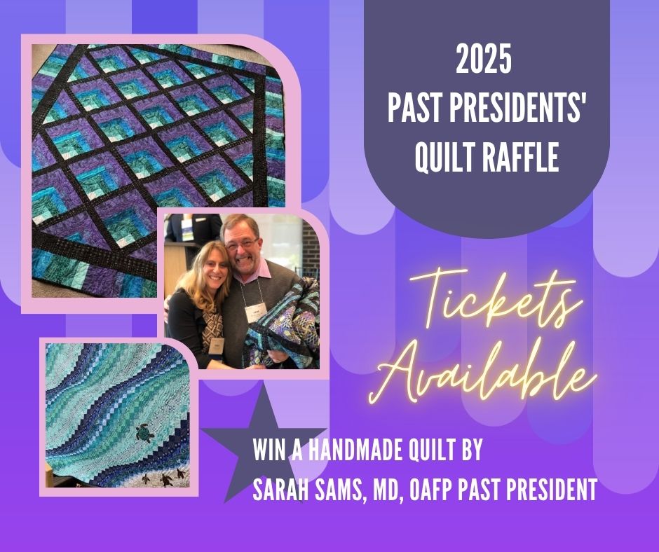 Ohio - The OAFP Foundation's beloved Annual Past Presidents' Quilt ...