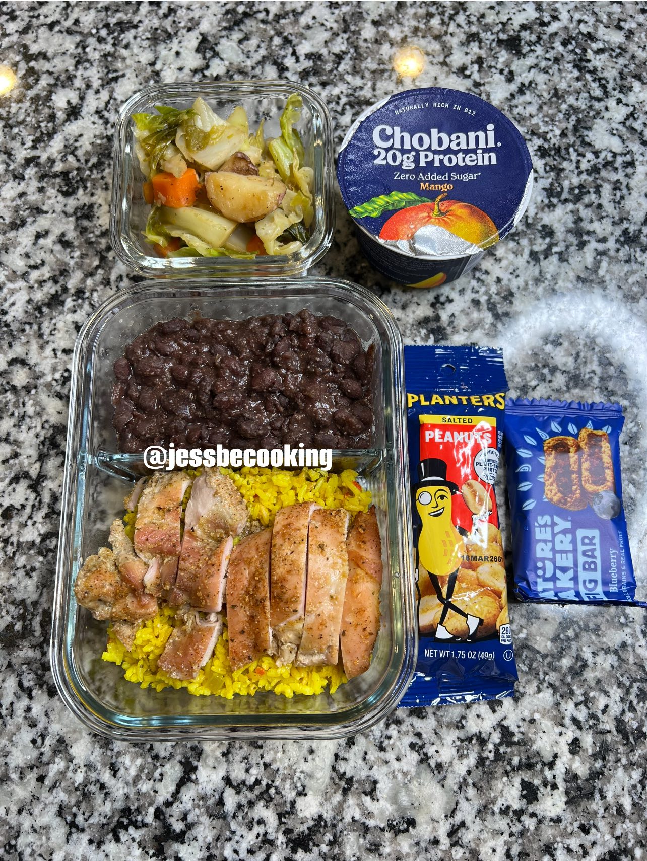 Jess - Hubby’s lunch & lil snacks for work | Leftover Baked Boneless ...
