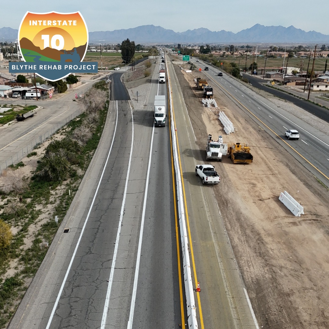 Caltrans - RIVCO: I-10 #Blythe pavement, beautification, and safety ...