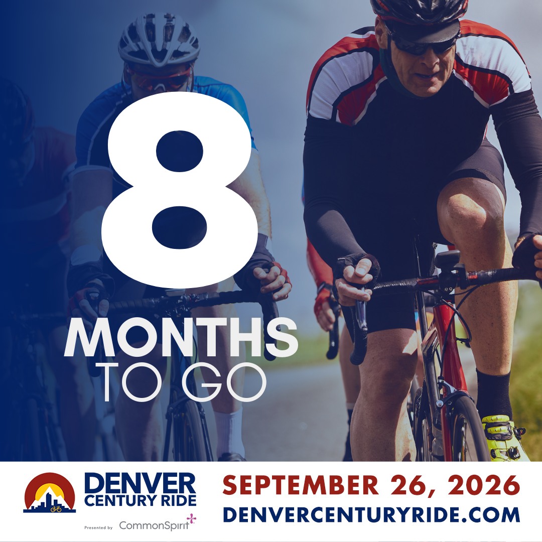 ⏳ 8 months to go! 🚴‍♂️ The countdown... - Denver Century Ride | Facebook