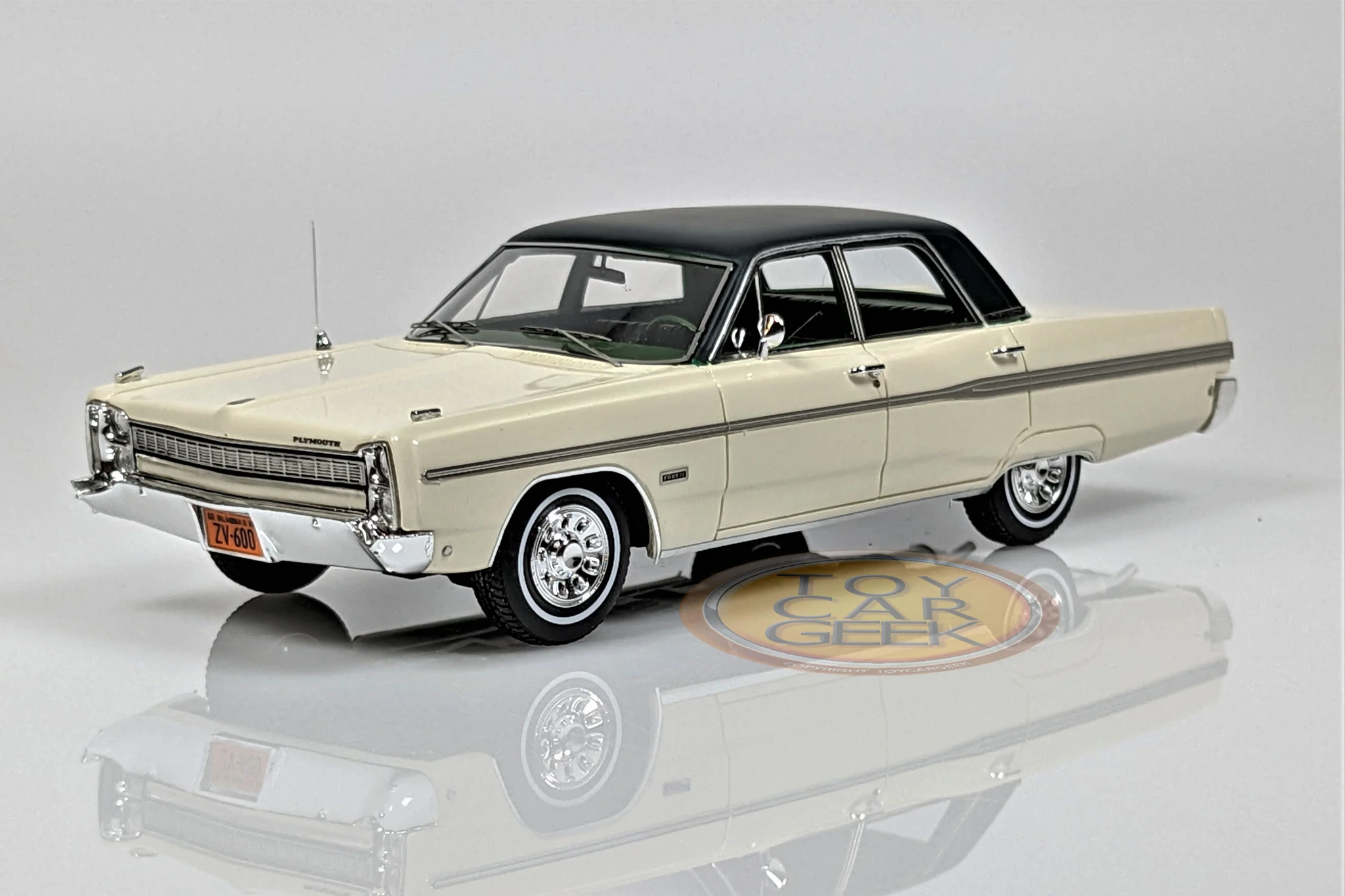 KESS 1/43 Plymouth 1968 プリマス フューリ プリムス Back in stock! 1968 Plymouth Fury in 1:43 scale resin from Kess in