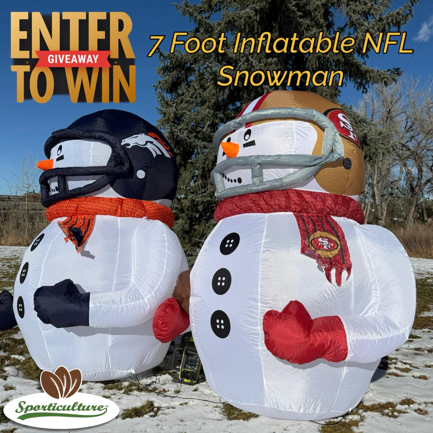 NFL Inflatable GIVEAWAY... - Tailgating Challenge | Facebook