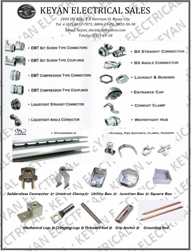 Keyan Electrical Sales | Pasay City