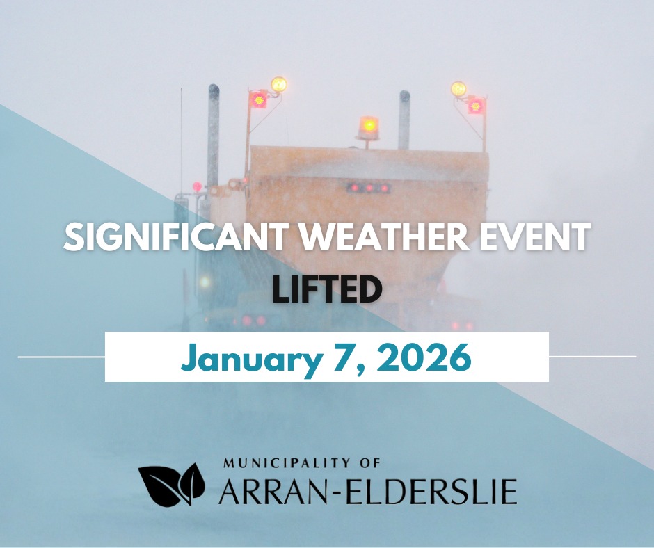 The Municipality - The Significant Weather Event declared on December ...