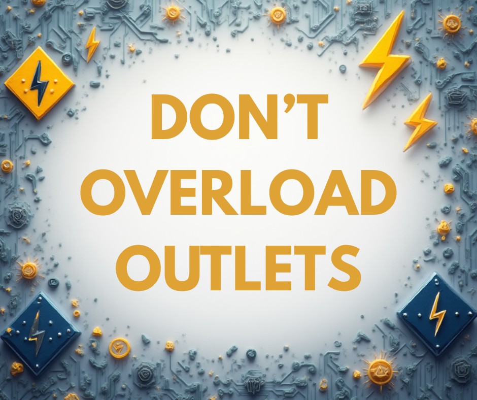 Titus - 🔌 Stay Safe, Stay Smart! 🔌 Don’t overload your outlets ...
