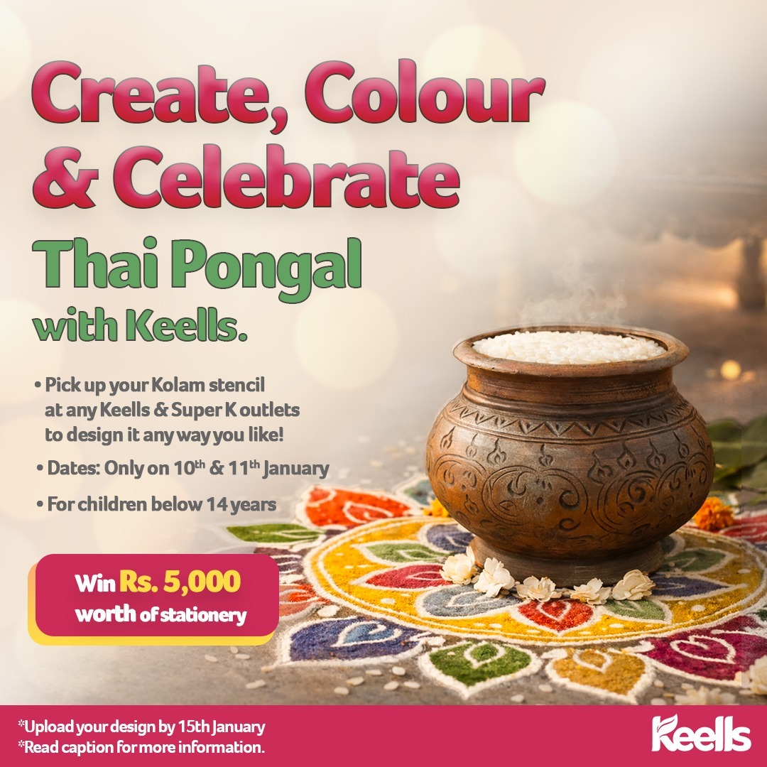 Keells - This Thai Pongal, we’re inviting young artists to celebrate ...