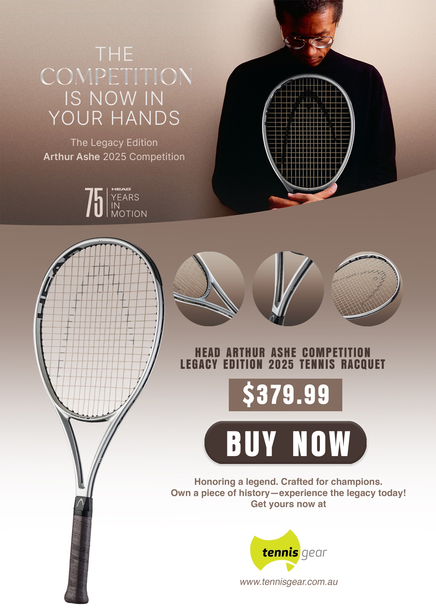 HEAD presents the Arthur Ashe Competition Legacy Edition 2025