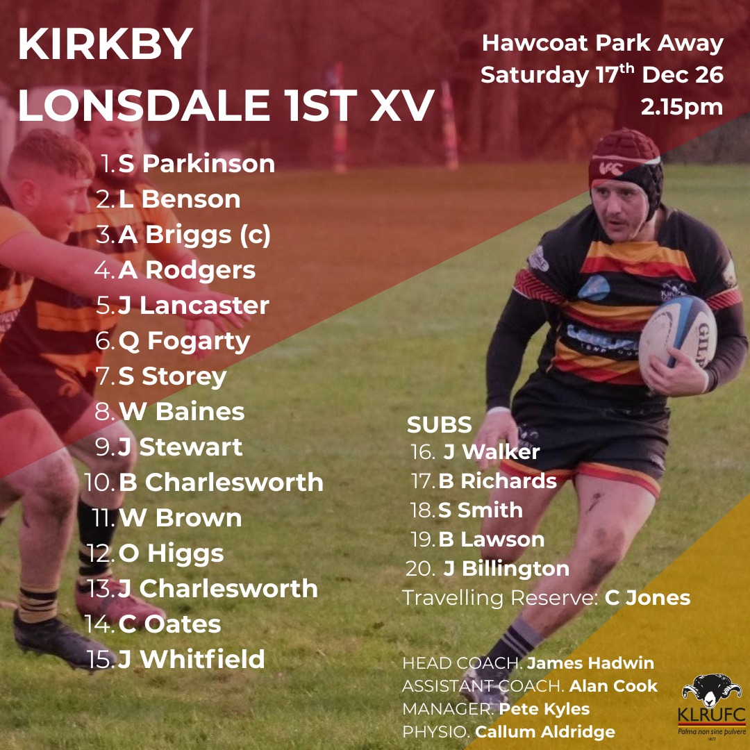 Kirkby... - Kirkby Lonsdale Rugby Union Football Club