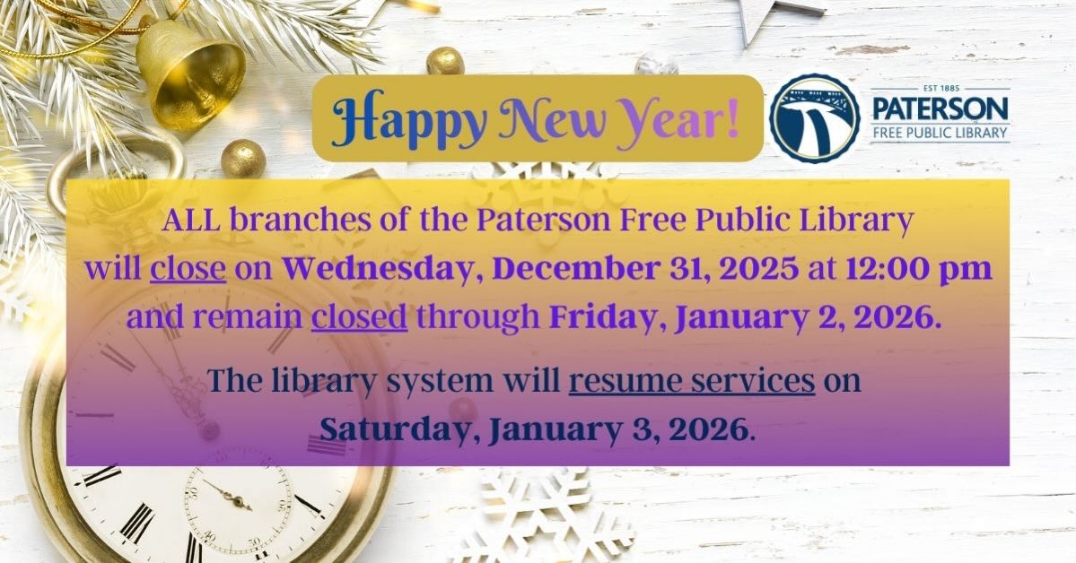 Paterson Free Public Library | Paterson NJ