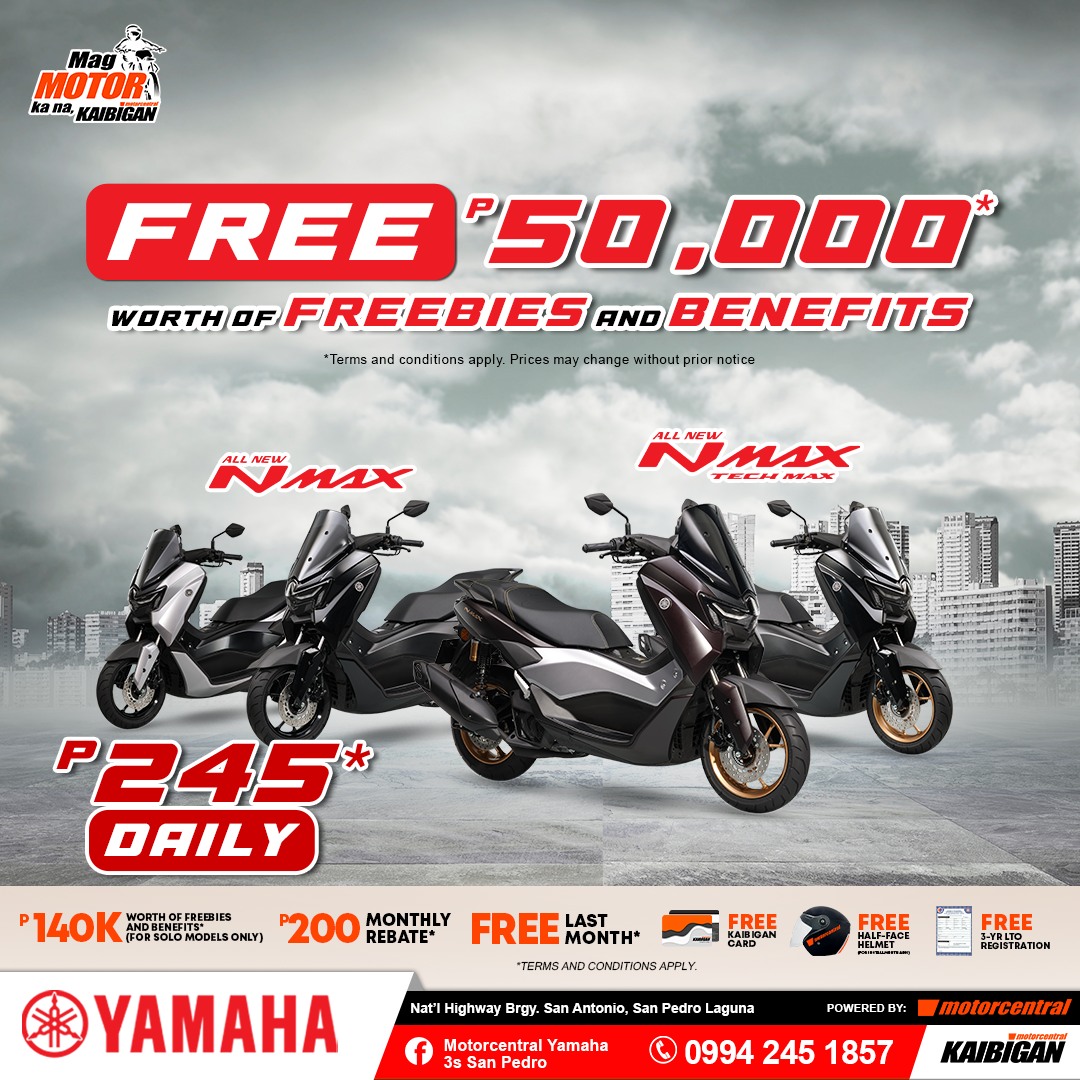 NMAX STANDARD AND NMAX... - Motorcentral Yamaha 3s San Pedro | Facebook