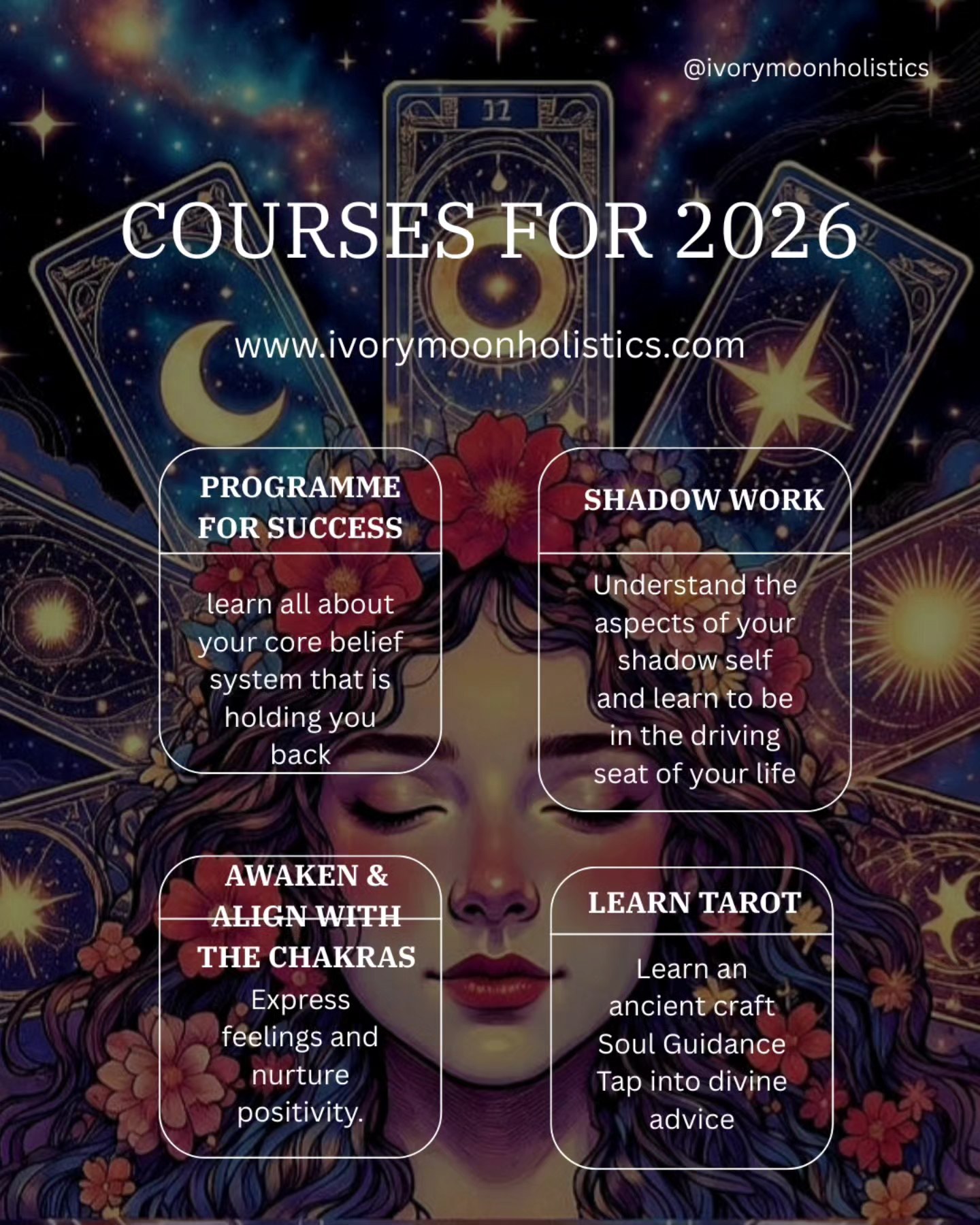 Ivory - “Courses for 2026 — now open for enrolment 🌙 Four powerful ...