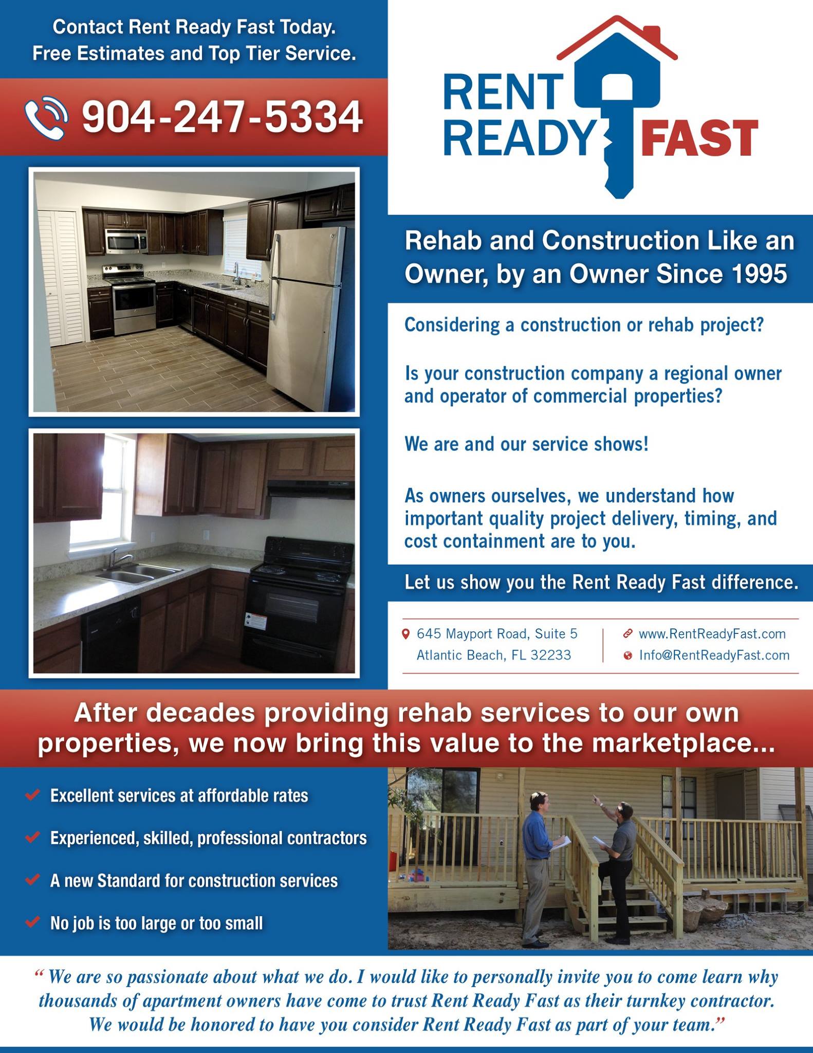 Rent Ready Fast | Atlantic Beach FL
