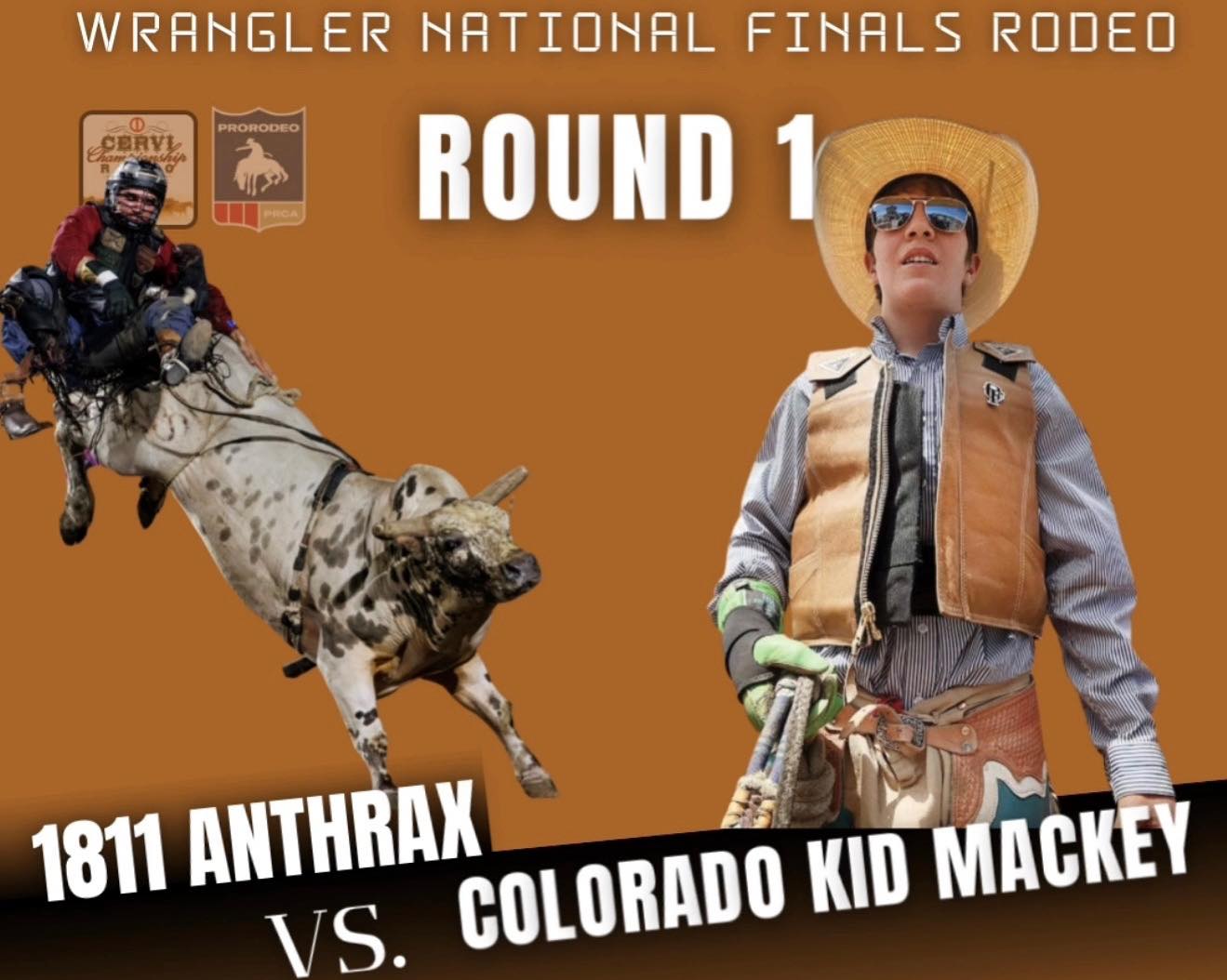Cervi - Round 1 Wrangler National Finals Rodeo is bringing the heat! 🔥 ...