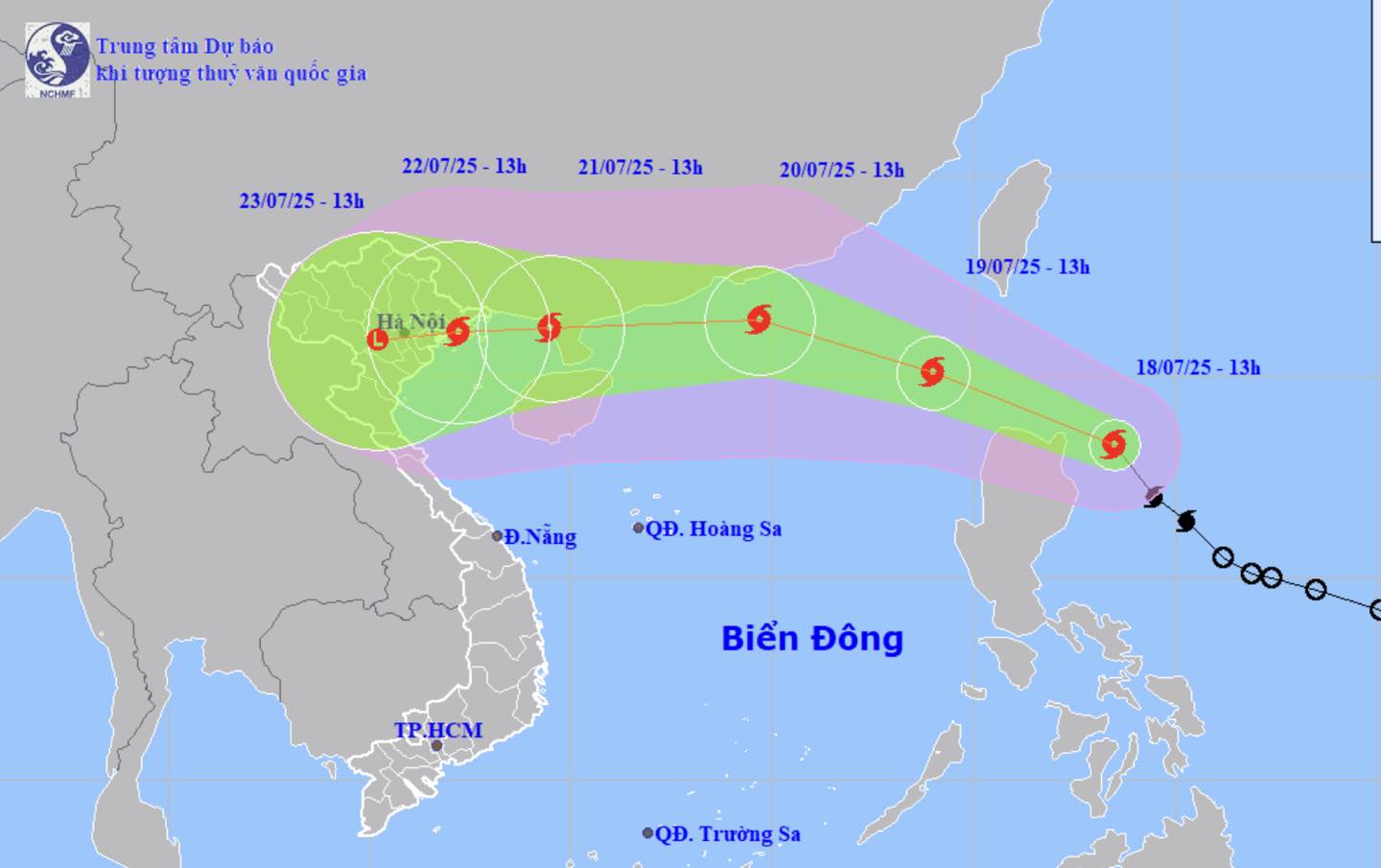 Tuoi - Storm Wipha is showing development patterns similar to 2024's ...