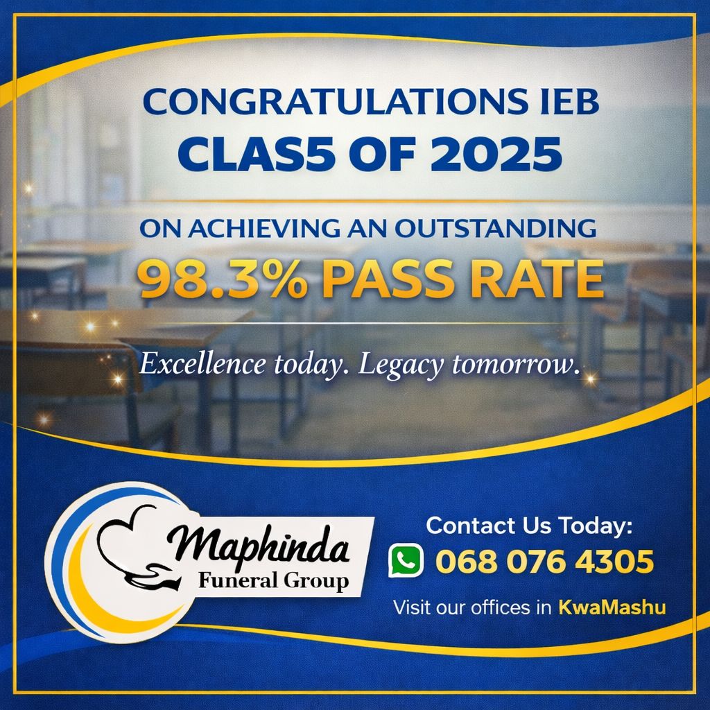 Maphinda - #NSC2025 | Congratulations to the IEB Class of 2025 for ...