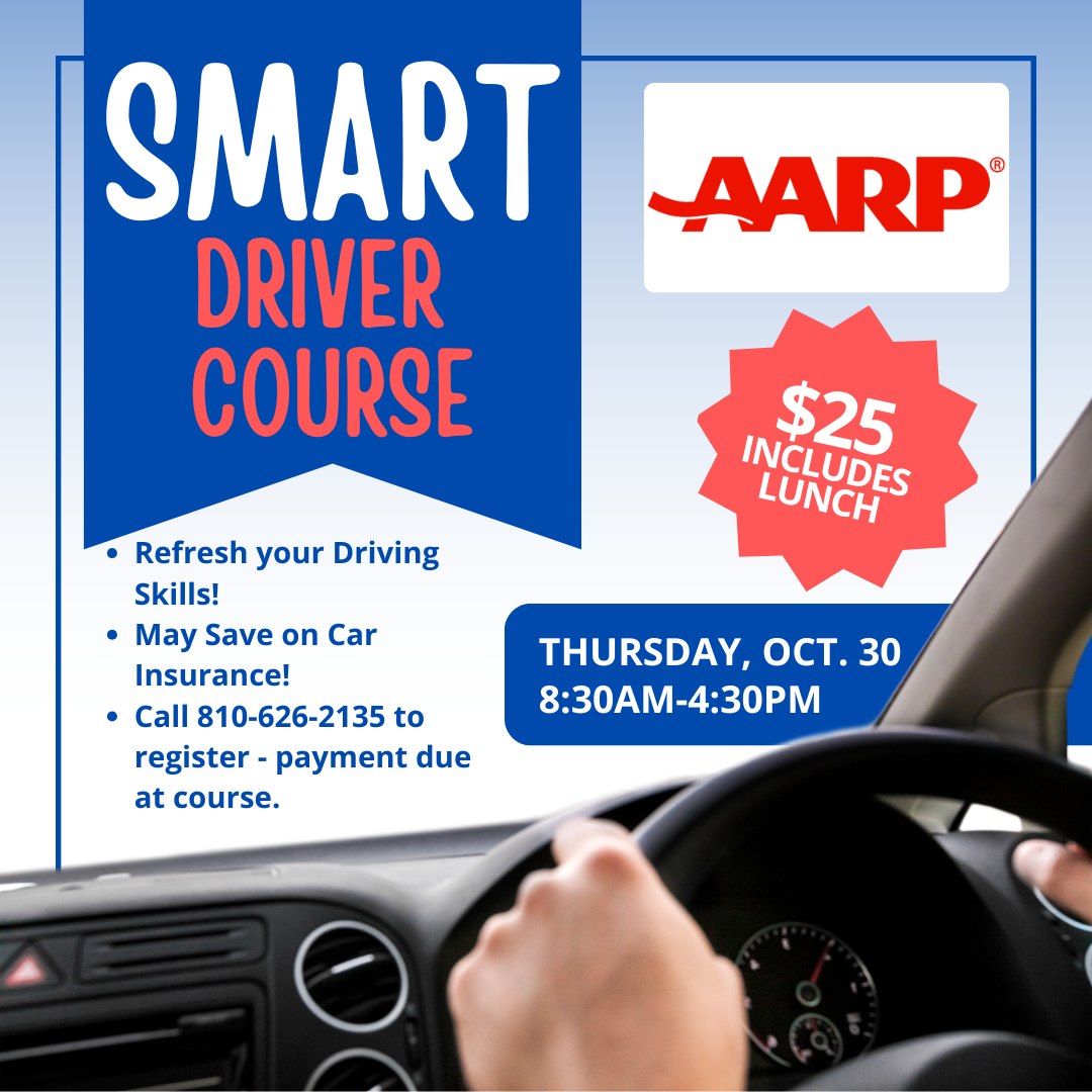 AARP Smart Driver Course... - Hartland Senior Activity Center | Facebook