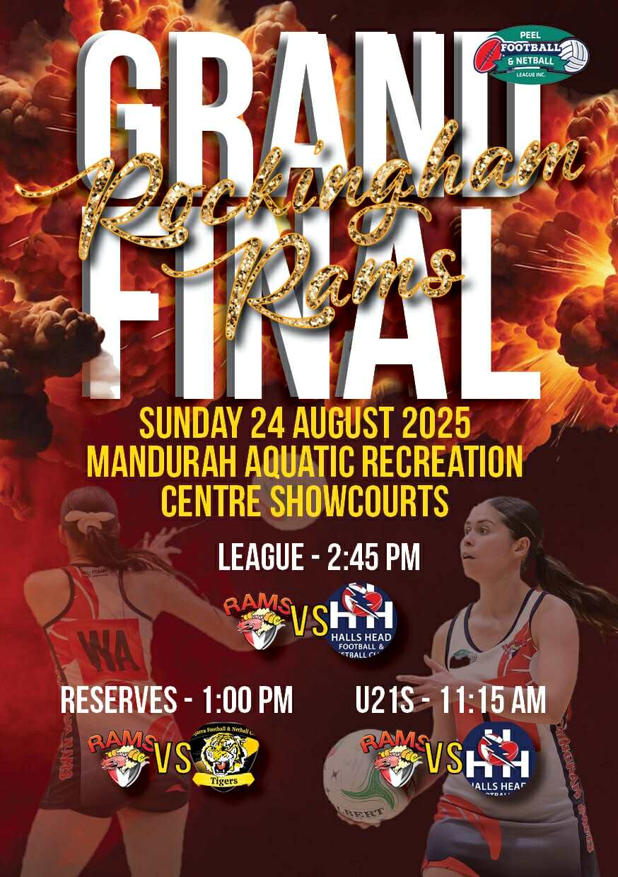 NETBALL GRAND... - Rockingham Rams Football & Netball Club | Facebook