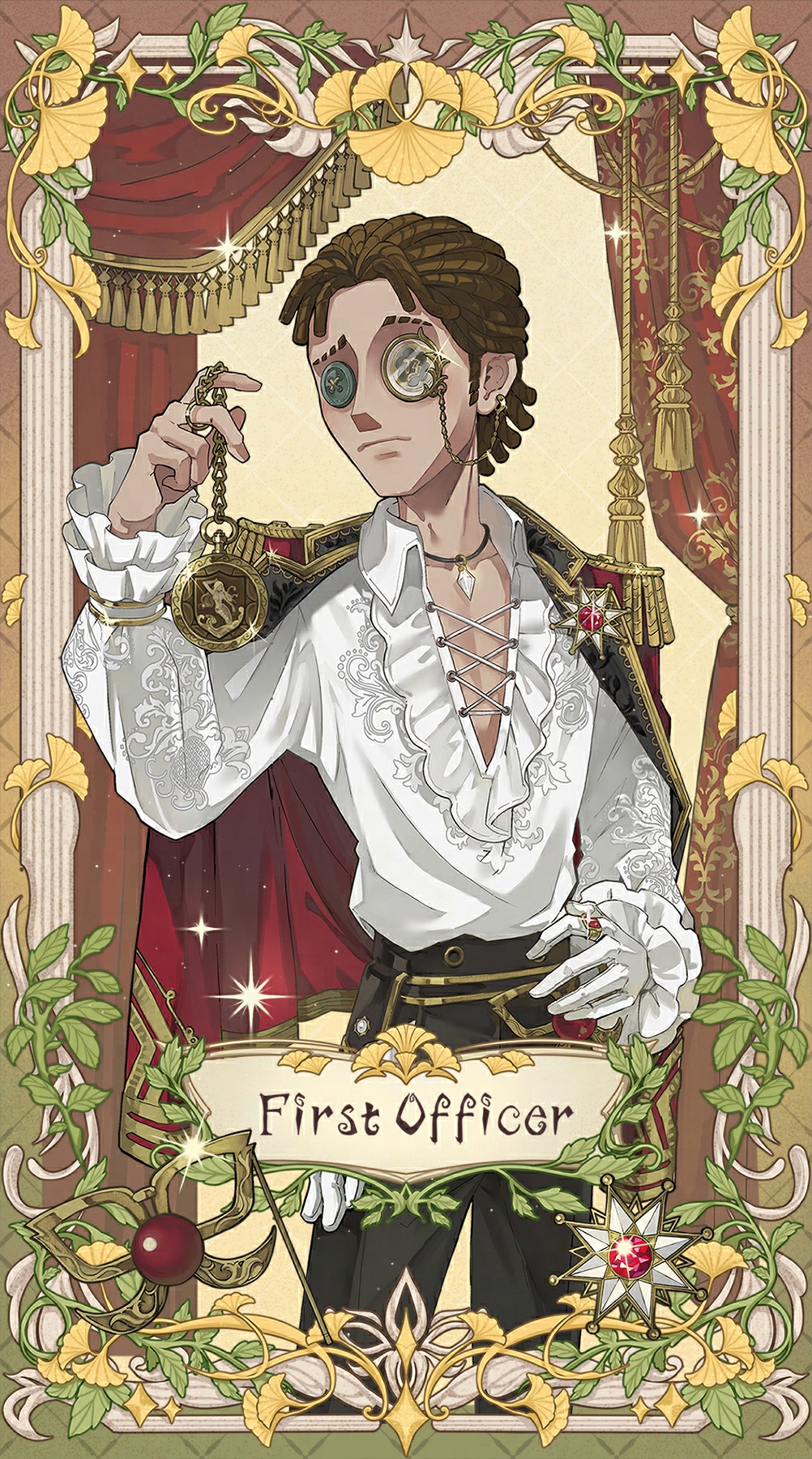第五人格 - IDENTITY Card Collection No.0924 大副 - 何塞·巴登 就算身處驚濤駭浪， 海神的祝福依然為他 ...