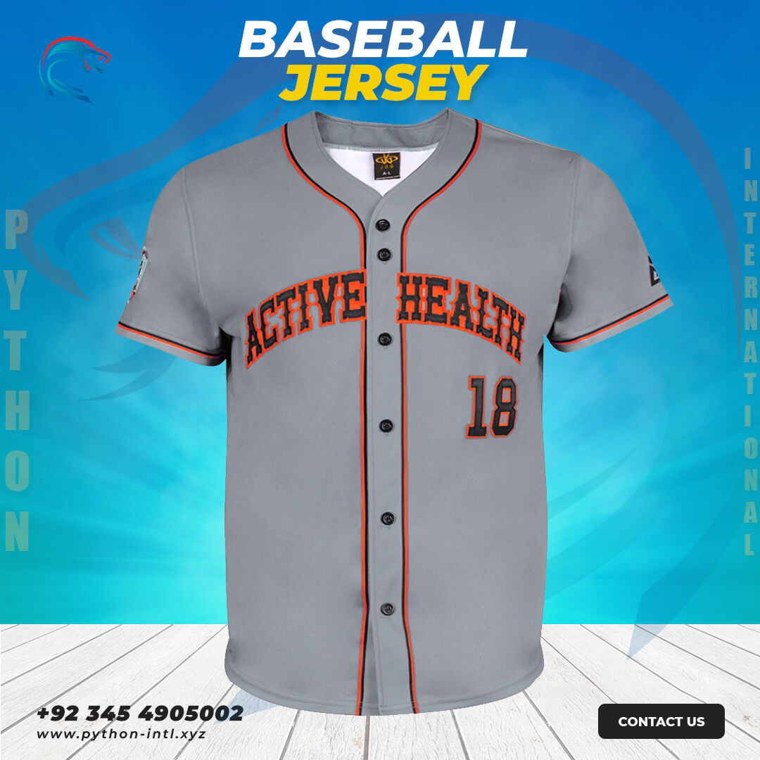 Python - Custom Made Best quality on demand baseball jersey and ...