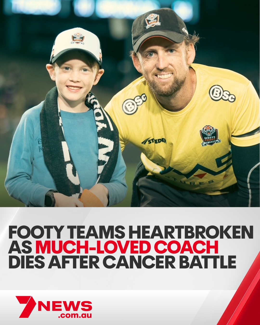 7NEWS - The long-time AFL and NRL staffer who kept working even as he ...