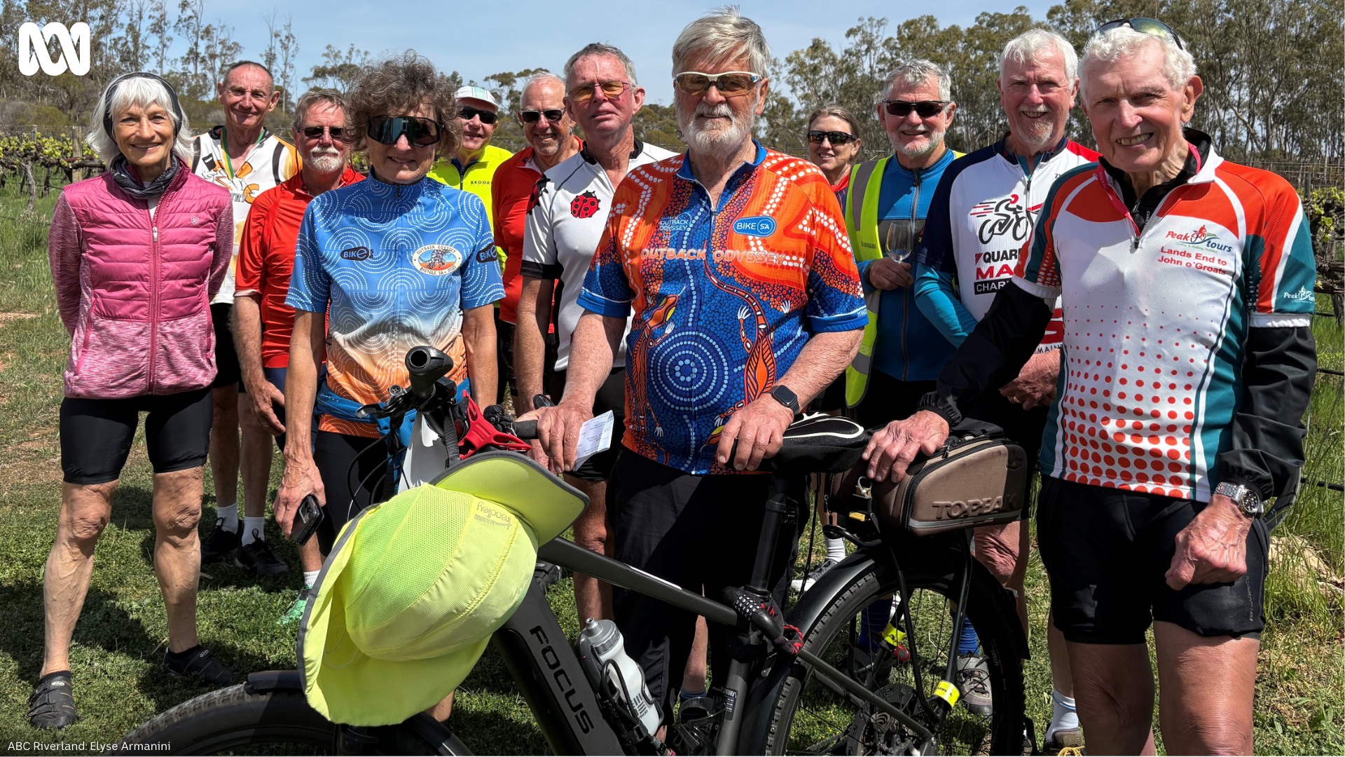 ABC Riverland - Did you see the bike riders as they toured... | Facebook